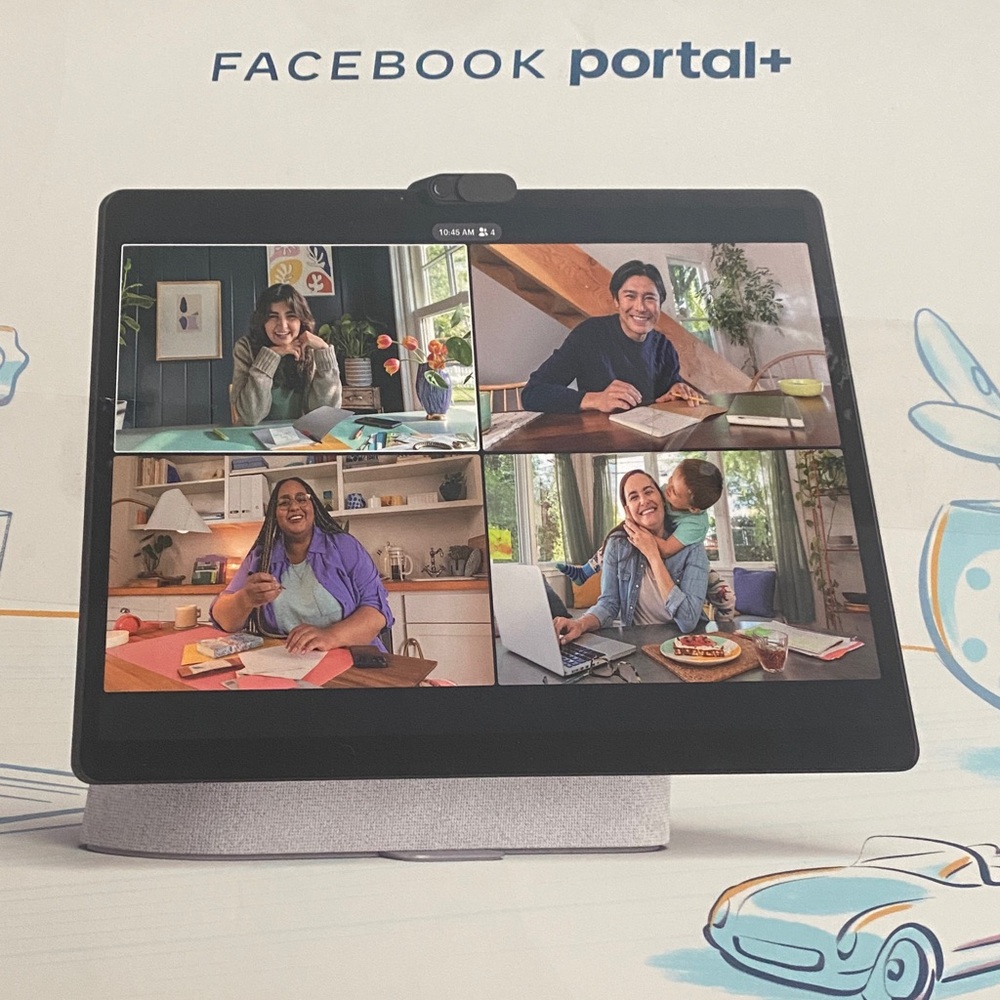 Portal+ Smart Video Calling Display - Black